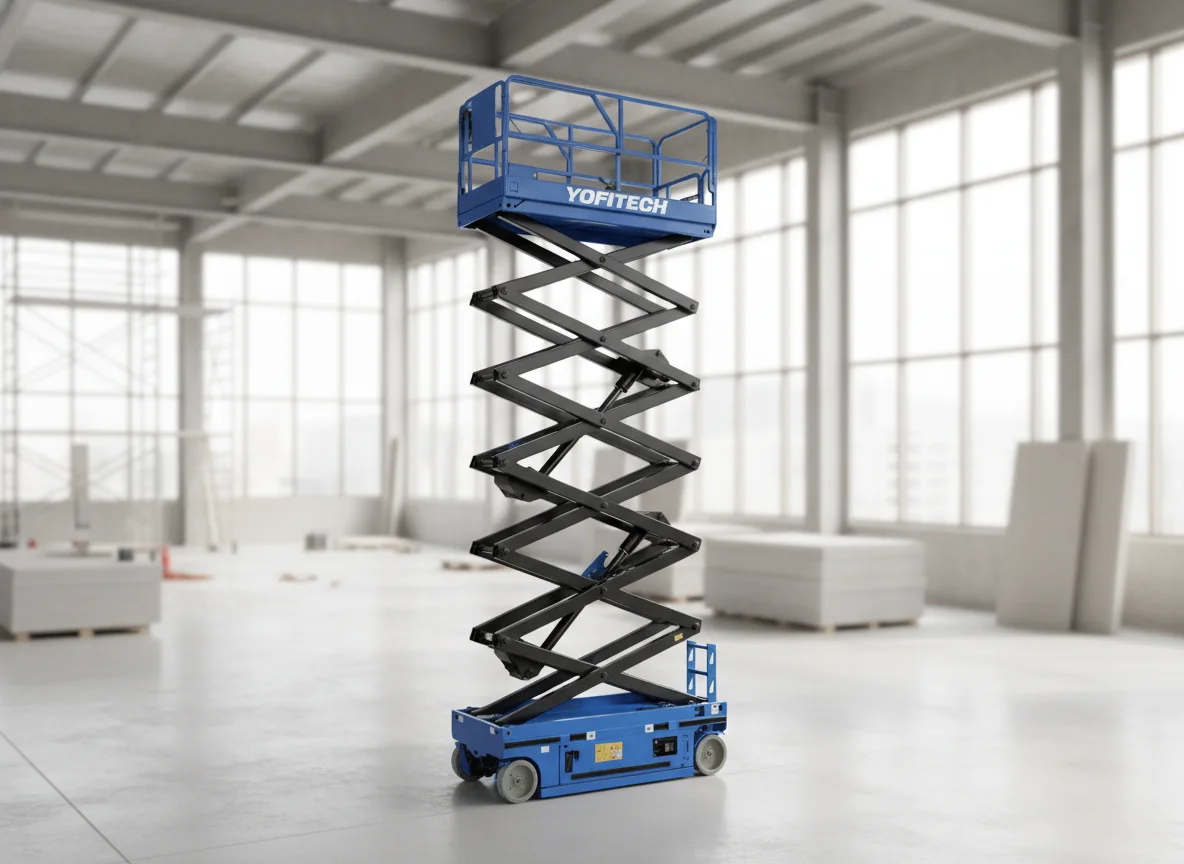 YOFITECH FZPT0810D Electric Scissor Lift, 10 m
