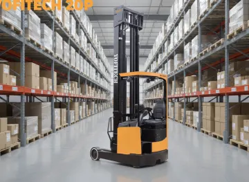 YOFITECH RB20P Electric Reach Truck Stacker, 2 T