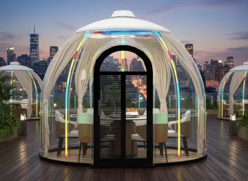 Panoramic Dining Dome, Starry Dome House 3.25m (4-6 people)